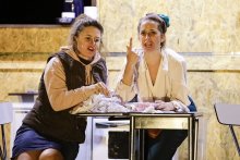 Theatermakery Het Eenzame Westen - Zwins (foto: Carlo Verfaille)