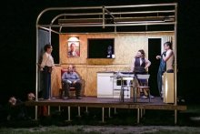 Theatermakery Het Eenzame Westen - Zwins (foto: Carlo Verfaille)