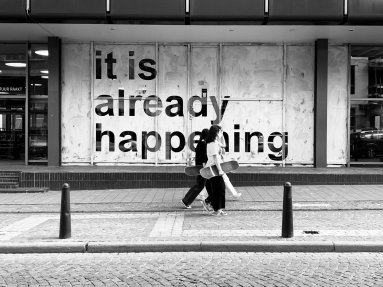 Lotte Van den Audenaeren - it is already happening